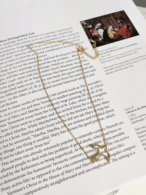 Colier din argint Randunica II